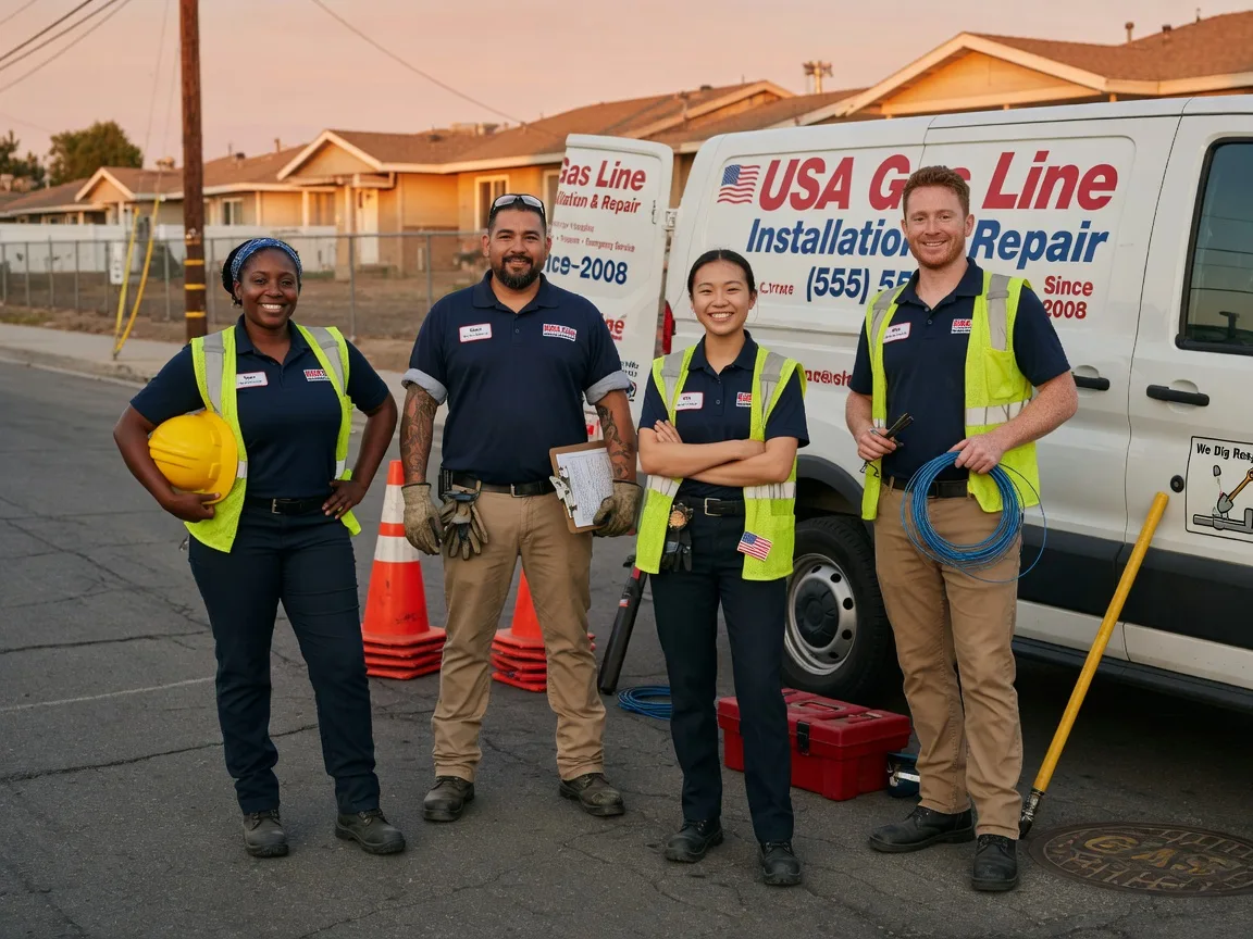 Gas Line Installation company in West Des Moines, IA